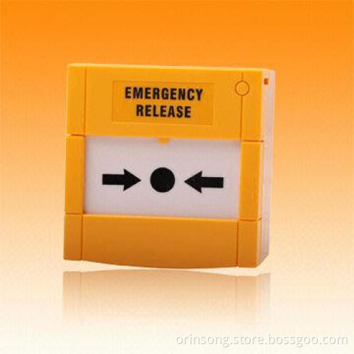 Manual Call Point Button, Suitable for NO or N/C Conventional Fire Alarm or Access Control System